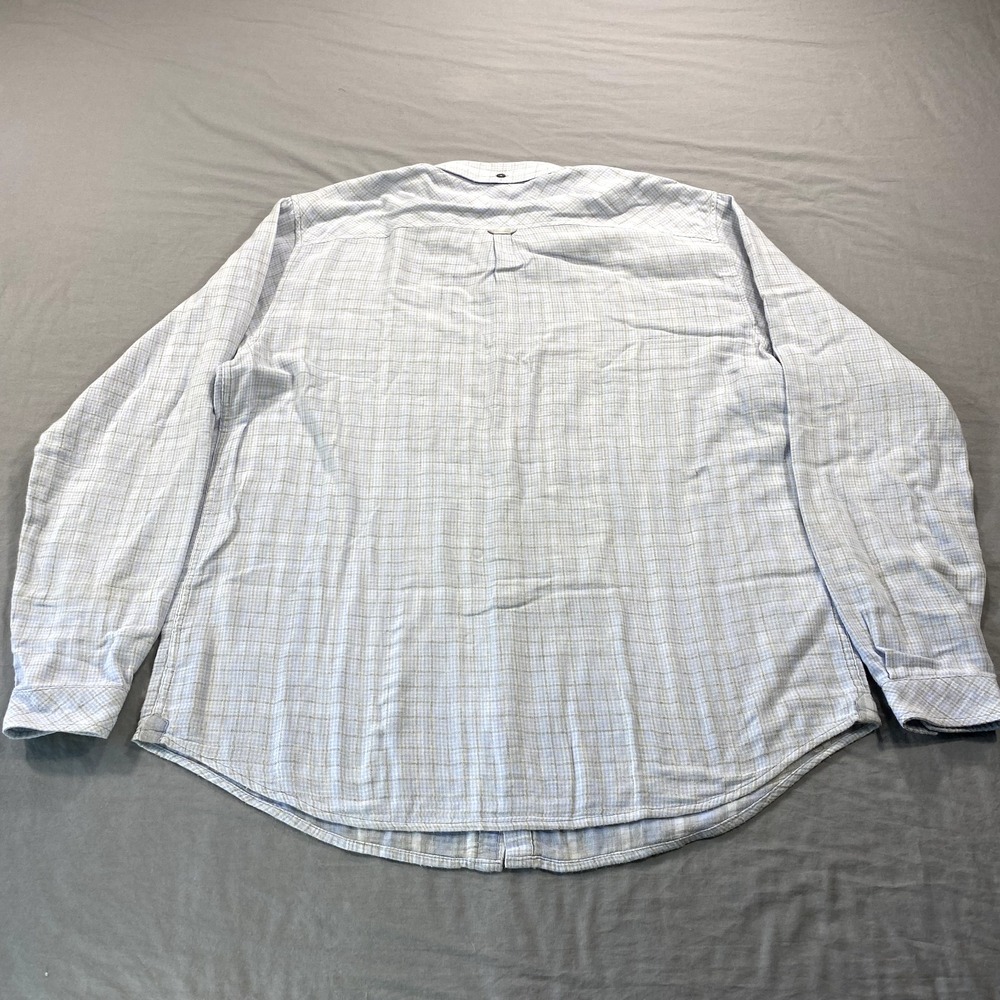 VINTAGE Carbon 2 Cobalt Shirt Mens Large Blue Casual Button Up Adult - Picture 2 of 9